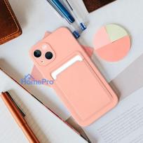 deklai iphone 14 silicone - Riff "Card Silicone Case iPhone 14 Plus" Pink - 7 nuotrauka