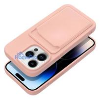 deklai iphone 14 silicone - Riff "Card Silicone Case iPhone 14 Plus" Pink - 8 nuotrauka