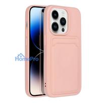 deklai iphone 14 silicone - Riff "Card Silicone Case iPhone 14 Plus" Pink - 9 nuotrauka
