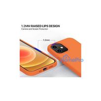 mini telefonai - Riff "Soft Silicone Case iPhone 12 Mini" Orange - 2 nuotrauka