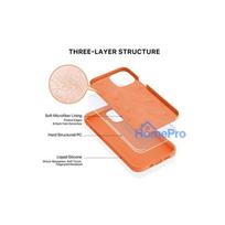 mini telefonai - Riff "Soft Silicone Case iPhone 12 Mini" Orange - 4 nuotrauka