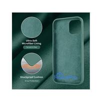 case iphone 12 pro max pink - Riff "Soft Silicone Case iPhone 12 Pro Max" Pine Needle Green - 4 nuotrauka