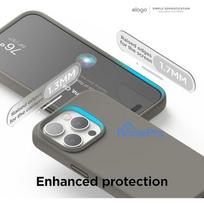 iphone 15 deklas silicone - Riff "Soft Silicone Case iPhone 15" Dark Grey - 3 nuotrauka