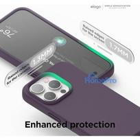 iphone 15 deklas silicone - Riff "Soft Silicone Case iPhone 15" Violet - 3 nuotrauka