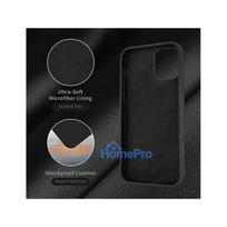 apple iphone 15 plus - Riff "Soft Silicone Case iPhone 15 Plus" Black - 4 nuotrauka