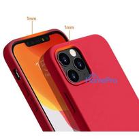 apple iphone 15 plus - Riff "Soft Silicone Case iPhone 15 Plus" Red - 3 nuotrauka