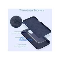 15 pro silicone case - Riff Силиконовый чехол с мягкой подкладкой для Apple iPhone 15 Pro - 2 nuotrauka