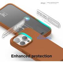 15 pro silicone case - Riff "Soft Silicone Case iPhone 15 Pro" Brown - 3 nuotrauka