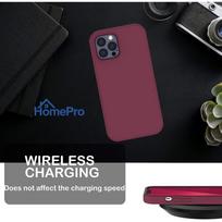 15 pro silicone case - Riff "Soft Silicone Case iPhone 15 Pro Max" Bordo - 4 nuotrauka
