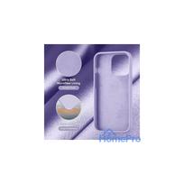 apple iphone 15 pro deklas silicone - Riff "Soft Silicone Case iPhone 15 Pro" Lavander - 2 nuotrauka