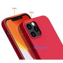 iphone 15 deklas silicone - Riff "Soft Silicone Case iPhone 15" Red - 2 nuotrauka