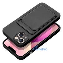 iphone 15 deklas silicone - Riff "Card Silicone Case iPhone 15 Plus" Black - 9 nuotrauka