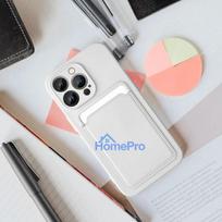 apple iphone 15 plus - Riff "Card Silicone Case iPhone 15 Plus" White - 5 nuotrauka
