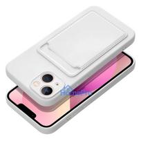apple iphone 15 plus - Riff "Card Silicone Case iPhone 15 Plus" White - 6 nuotrauka