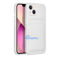 apple iphone 15 plus - Riff "Card Silicone Case iPhone 15 Plus" White - 7 nuotrauka