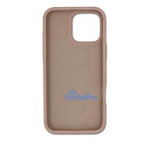 apple silicone case iphone 16 pro - Riff "Slim silicone back case for iPhone 16 Pro" Powder pink - 4 nuotrauka