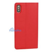 telefonas xiaomi 10 pro - Riff Magnetic book case for Xiaomi Redmi Note 10 Pro / Note 10 Pro Max Red - 4 nuotrauka