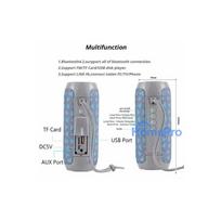 aux speaker - Riff TG117 Gray/Blue - 3 nuotrauka