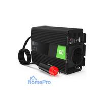 green cell inverter -  Green Cell Car Power Inverter 24V to 230V 150W/300W, juoda - 2 nuotrauka