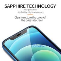 apsaugines pleveles iphone 16 - X-ONE Safyrinis Stiklas Ypač Kietas Apple iPhone 16 Pro Max / 17 Pro Max - 9 nuotrauka