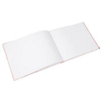 balajos - Svečių-užrašų knyga GOLDBUCH 77034 Finamente rosé, 25x20 cm, balti lapai - 3 nuotrauka