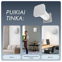 wifi jutiklis - Mini rekuperatorius Adolus AD - L50C - W su CO2 jutikliu ir WIFI - 2 nuotrauka