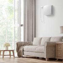 wifi jutiklis - Mini rekuperatorius Adolus AD - L50C - W su CO2 jutikliu ir WIFI - 5 nuotrauka