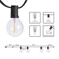 kaledines lemputes - Lauko girlianda (LED lemputės) 30 m Elegance - 3 nuotrauka