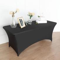 stalas 120x60 - Tampri stačiakampė staltiesė Restly Juoda 120x60x74 - 3 nuotrauka