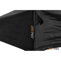 prekybines palapines - Prekybinės palapinės stogas ir sienos (4 vnt.) komplektas 2x2 Juoda (Black) Zeltpro PROFRAME - 3 nuotrauka
