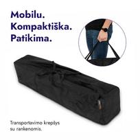 stogine - Prekybinė palapinė Zeltpro EKOSTRONG, 3x4,5 m, Balta (White) - 4 nuotrauka