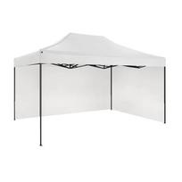 stogine - Prekybinė palapinė Zeltpro EKOSTRONG, 3x4,5 m, Balta (White) - 13 nuotrauka
