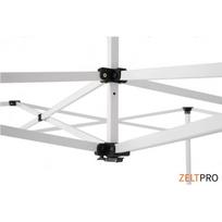 prekybines palapines - Prekybinė palapinė Zeltpro PROFRAME, 3x4,5 m, balta (White) - 16 nuotrauka