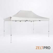 prekybines palapines - Prekybinė palapinė Zeltpro PROFRAME, 3x4,5 m, balta (White) - 24 nuotrauka