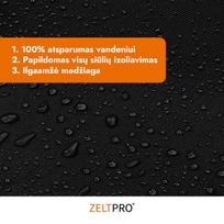 stogine - Prekybinė Palapinė Zeltpro PROFRAME Juoda, 2x2 - 17 nuotrauka