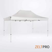 stogine - Prekybinės palapinės stogas ir sienos (4 vnt.) komplektas 3x2, Balta (White), Zeltpro PROFRAME - 5 nuotrauka