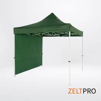 stogine - Prekybinės palapinės stogas ir sienos komplektas Zeltpro PROFRAME, 3x3 m, žalia (Green) - 4 nuotrauka