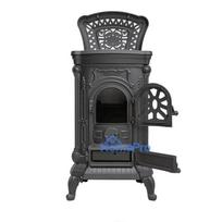 ketaus groteles - Ketaus krosnelė-viryklė KAWMET P9 (8 kW) ECO - 5 nuotrauka