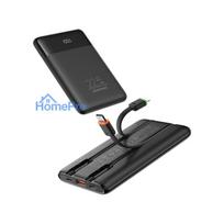 power bank 10000 mah - Charmast W1202, 10000mAh, 22.5W, juodas (black) - 3 nuotrauka
