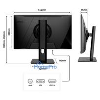 60hz monitorius 1920 1080 - JAPANNEXT JN-IPS2382FHDR-HSP 23.8", IPS, FHD, 60Hz - 5 nuotrauka