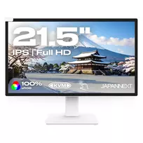 baltas monitorius - JAPANNEXT JN-IPS2152FHDR-T 21.5", IPS, FHD, lietimui jautrus, baltas - 8 nuotrauka