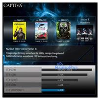 desktop pc - Captiva R98-206 PC AMD Ryzen 7 5700X, 32GB DDR4, 1TB SSD, NVIDIA GeForce RTX 5060, Juodas (Black) - 2 nuotrauka