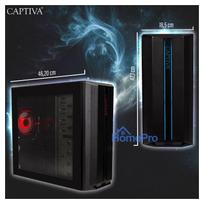 desktop pc - Captiva R98-206 PC AMD Ryzen 7 5700X, 32GB DDR4, 1TB SSD, NVIDIA GeForce RTX 5060, Juodas (Black) - 5 nuotrauka