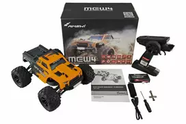 radijo bangomis valdomas zaislas - Amewi MEW4 Monstertruck 4WD 1:16 RTR - 2 nuotrauka