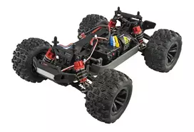 radijo bangomis valdomas zaislas - Amewi MEW4 Monstertruck 4WD 1:16 RTR - 3 nuotrauka