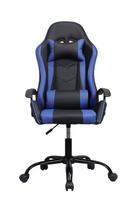 office chair - Darbo kėdė Happygame 6911, 59 x 47 x 116 - 126 cm, mėlyna/juoda - 2 nuotrauka