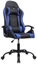 office chair - Darbo kėdė Happygame 6911, 59 x 47 x 116 - 126 cm, mėlyna/juoda - 3 nuotrauka