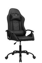 office chair - Darbo kėdė Happygame 6911, 59 x 47 x 116 - 126 cm, juoda - 2 nuotrauka