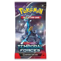 pokemon kortos - Pokémon TCG Scarlet & Violet: Temporal Forces Booster papildymas (10 kortų, anglų k.) - 3 nuotrauka