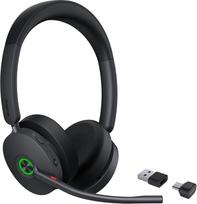 usb c a - Yealink BH74 UC USB-C/A Juodas (Black) - 2 nuotrauka